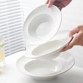 French Creative Salad Plate Straw Hat Plate | Yedwo Design